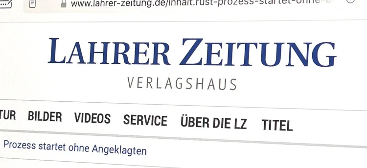 Presse über Strafverteidiger Florian Rappaport: Lahrer Zeitung, 11.1.2021